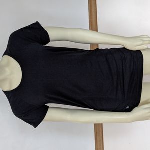 Athleta Pacifica Black Athletic Top Medium